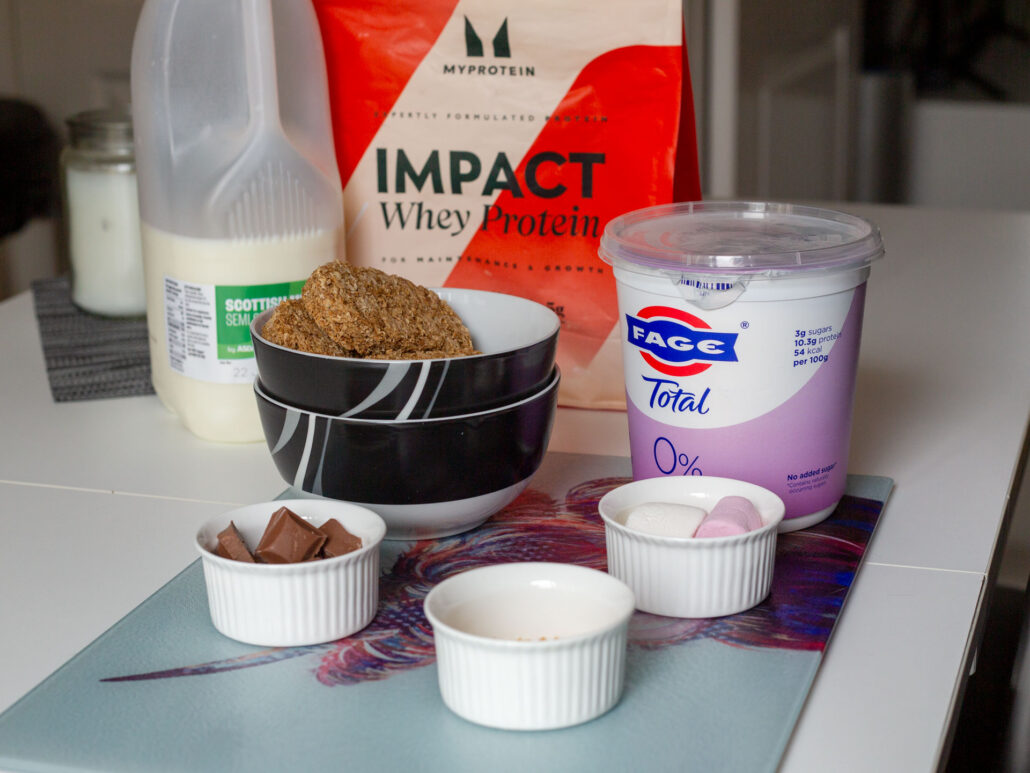 s'mores overnight weetabix ingredients