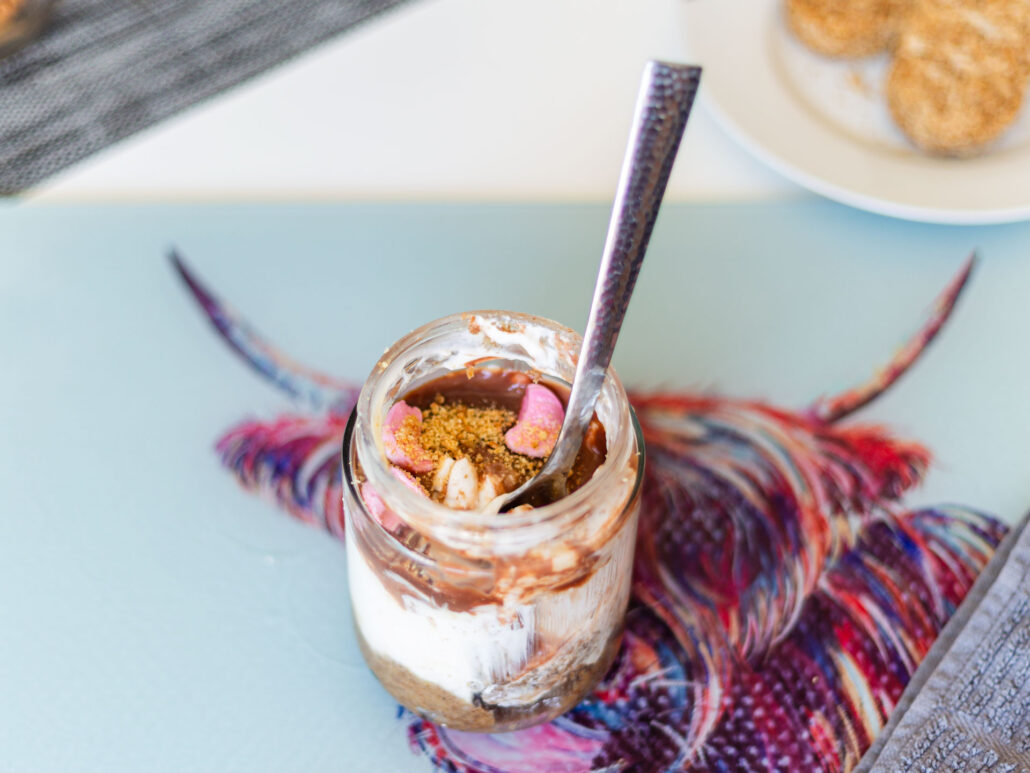 s'mores overnight weetabix recipe