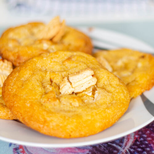custard cream and white chocolate cookie recipe